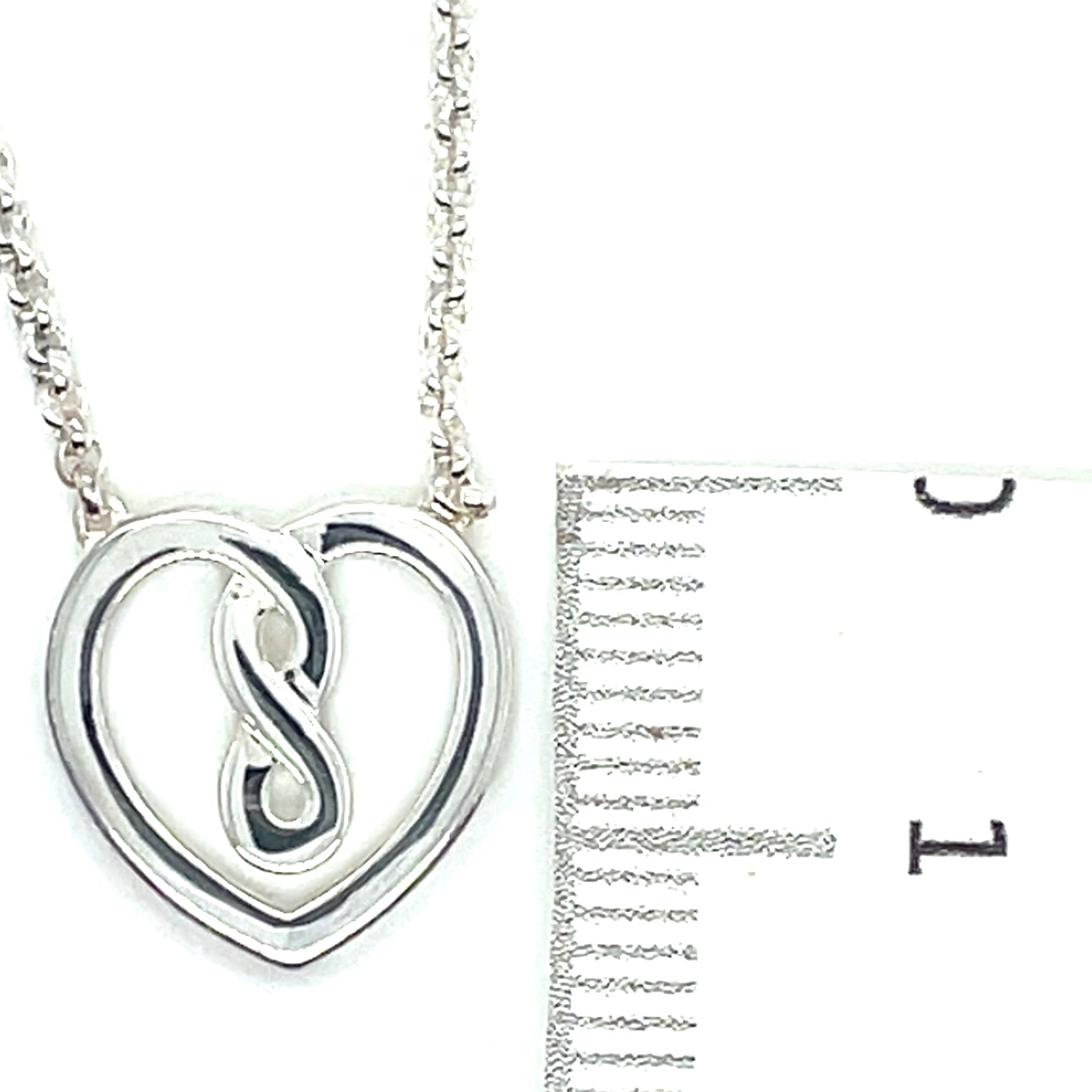 Thomas Sabo Silver Heart Infinity Necklace