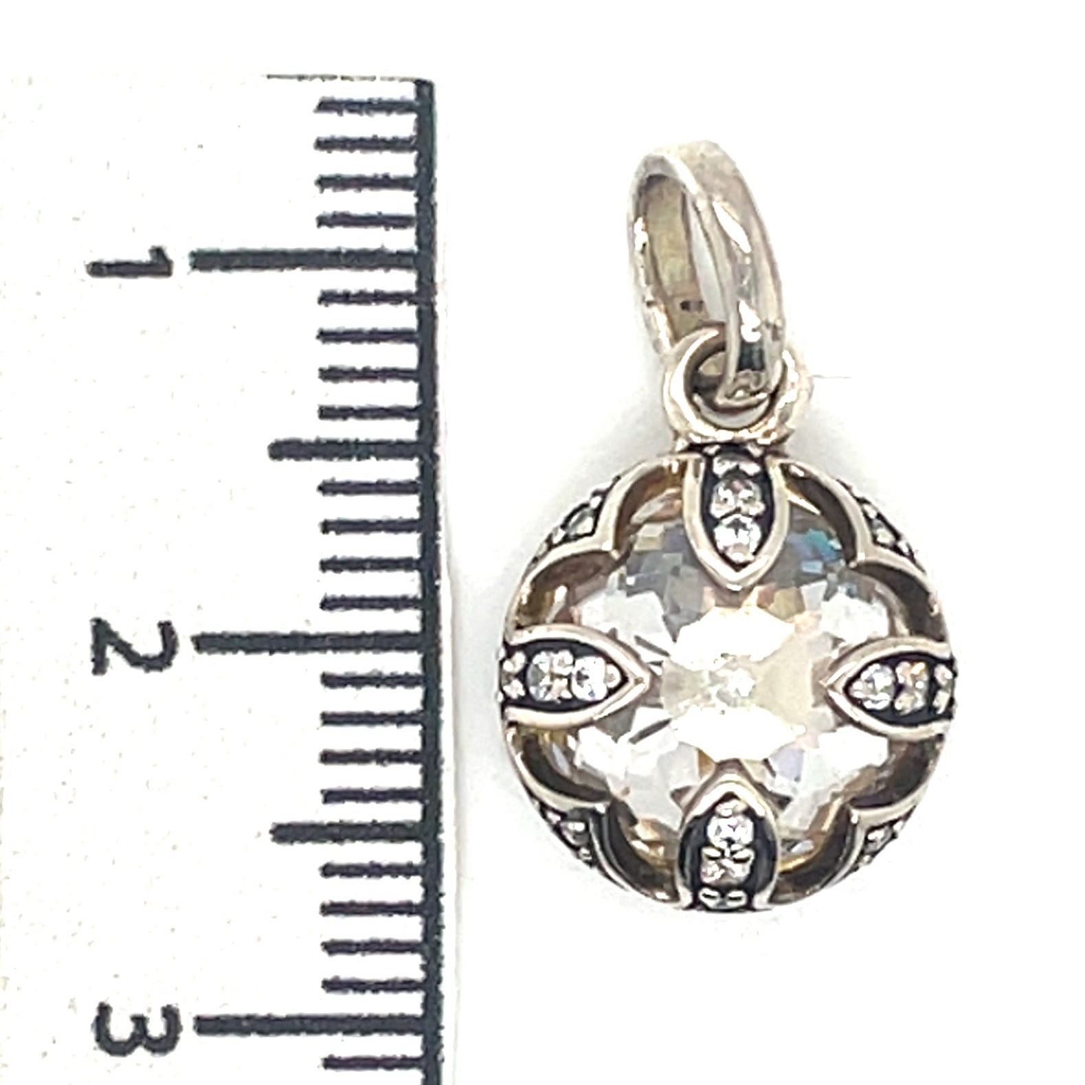 Thomas Sabo Cubic Zirconia and Silver Pendant
