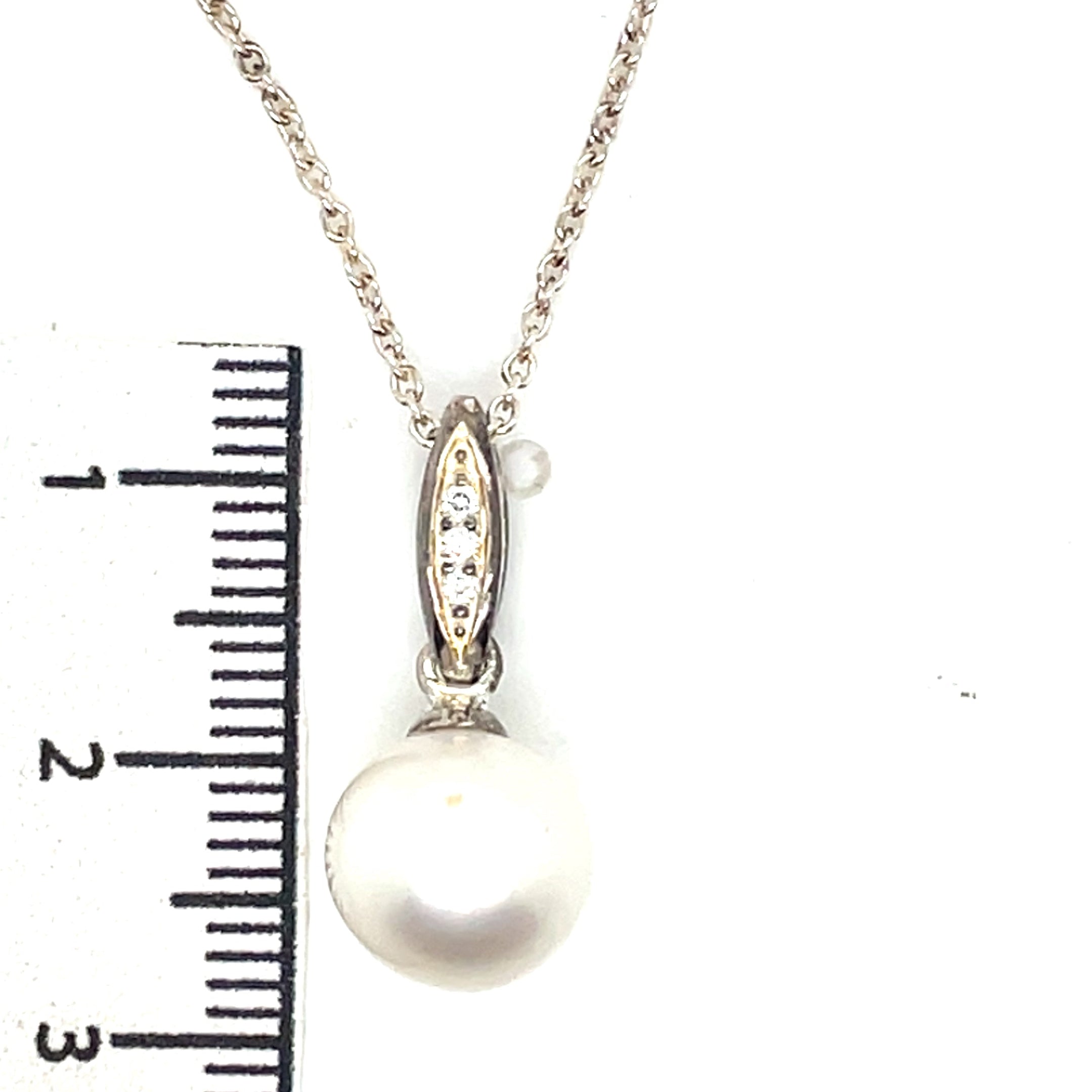 Thomas Sabo Freshwater Pearl and Cubic Zirconia Necklace