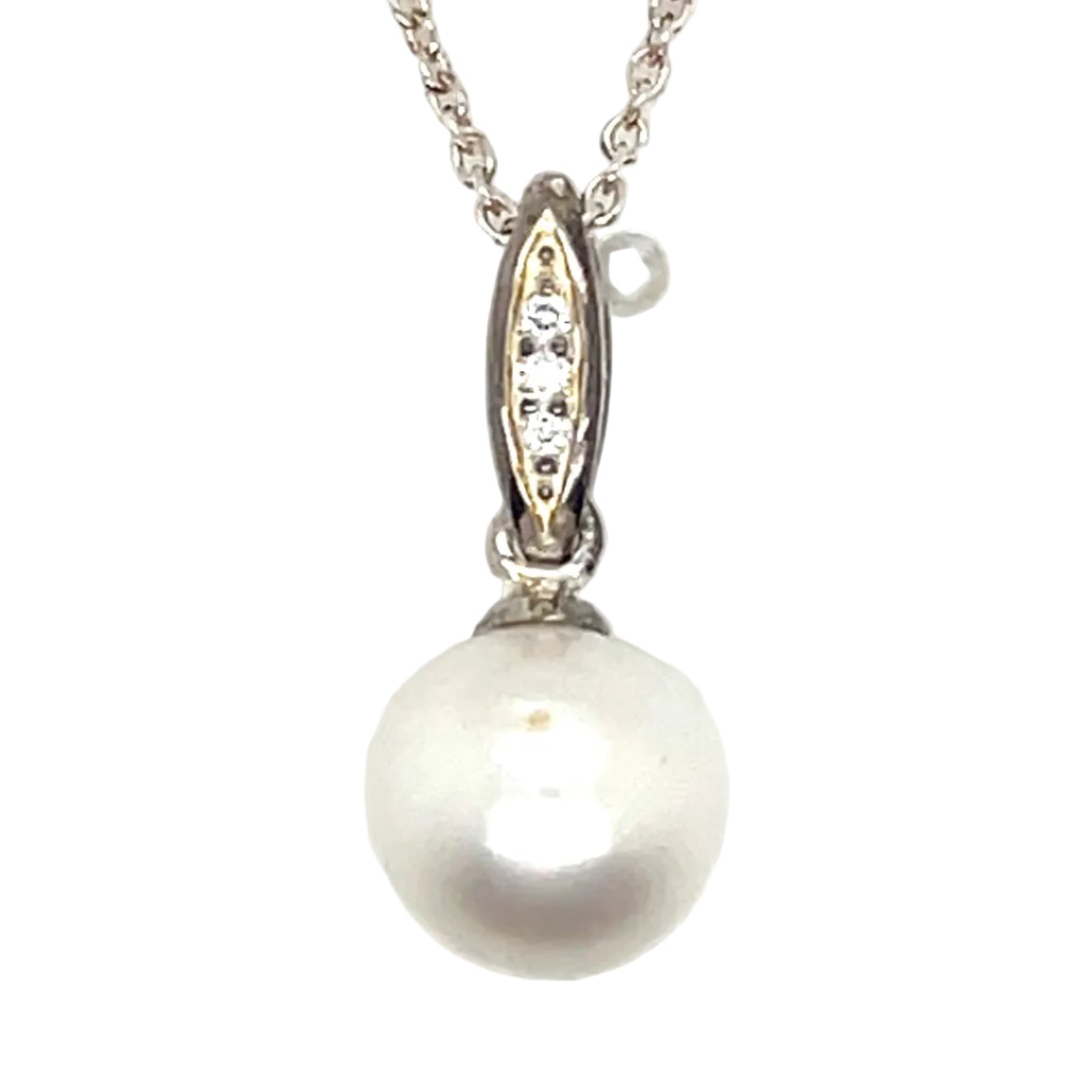 Thomas Sabo Freshwater Pearl and Cubic Zirconia Necklace