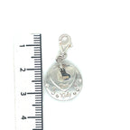 Thomas Sabo “Mom-Dad-Kids” Family Layered Silver and Cubic Zirconia Charm