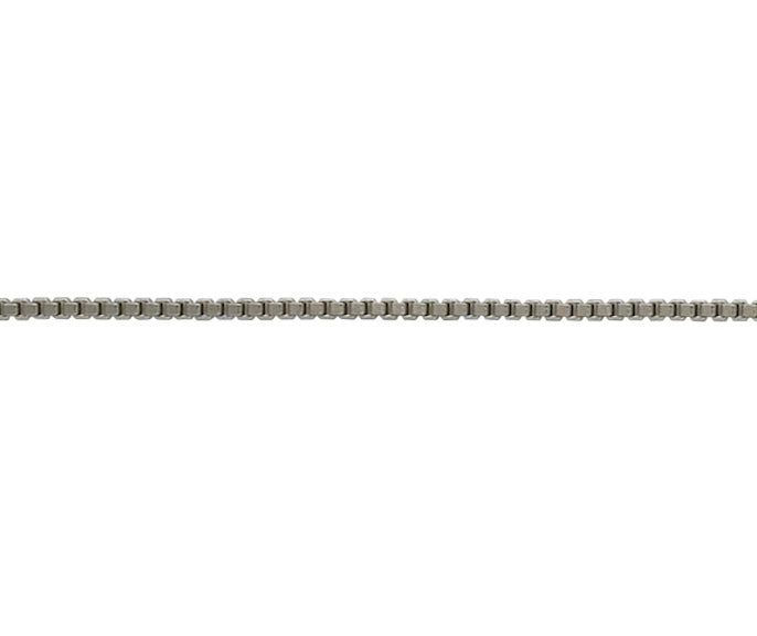 9ct White 1.3 Venetian 20"/50cm