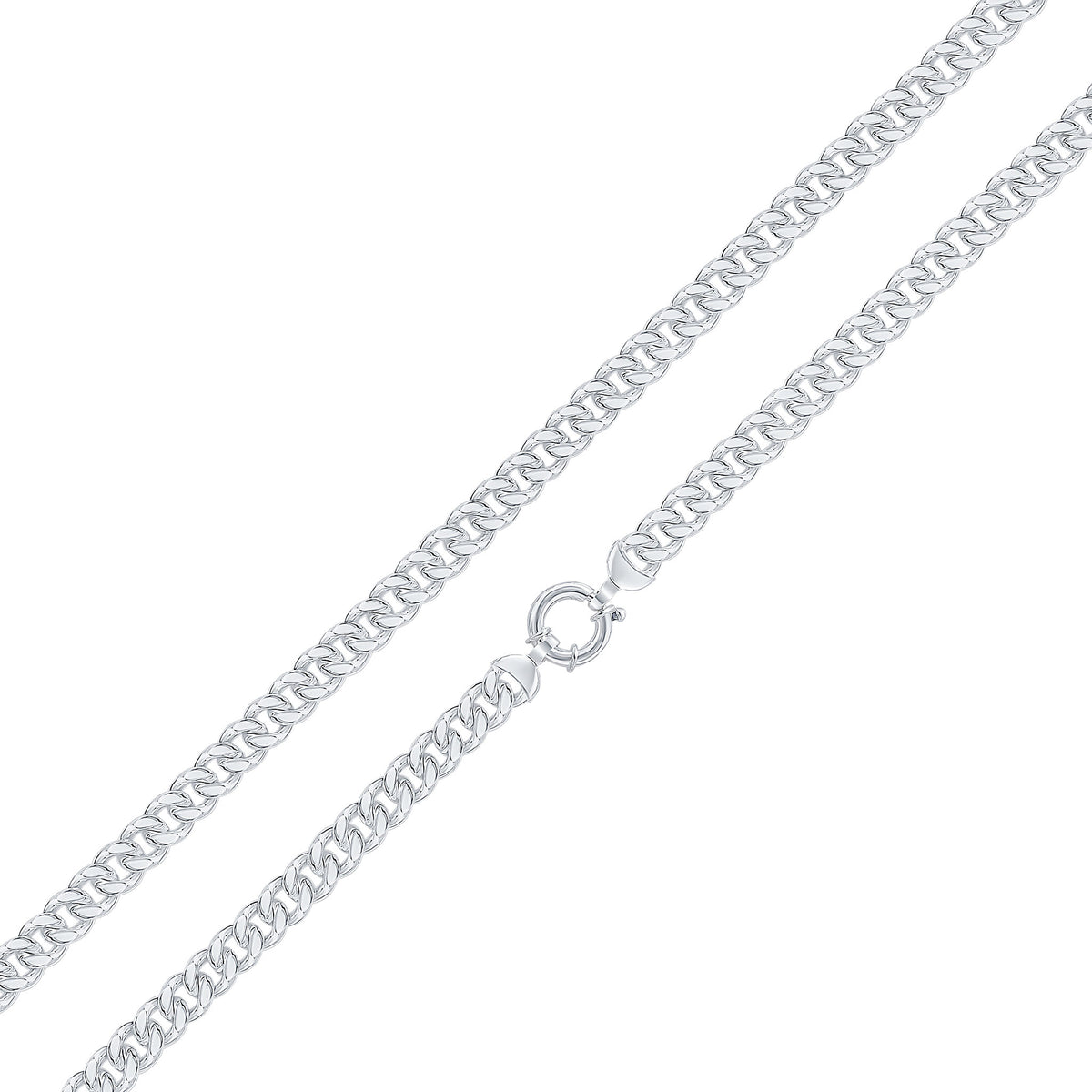 Silver 9mm Curb 1