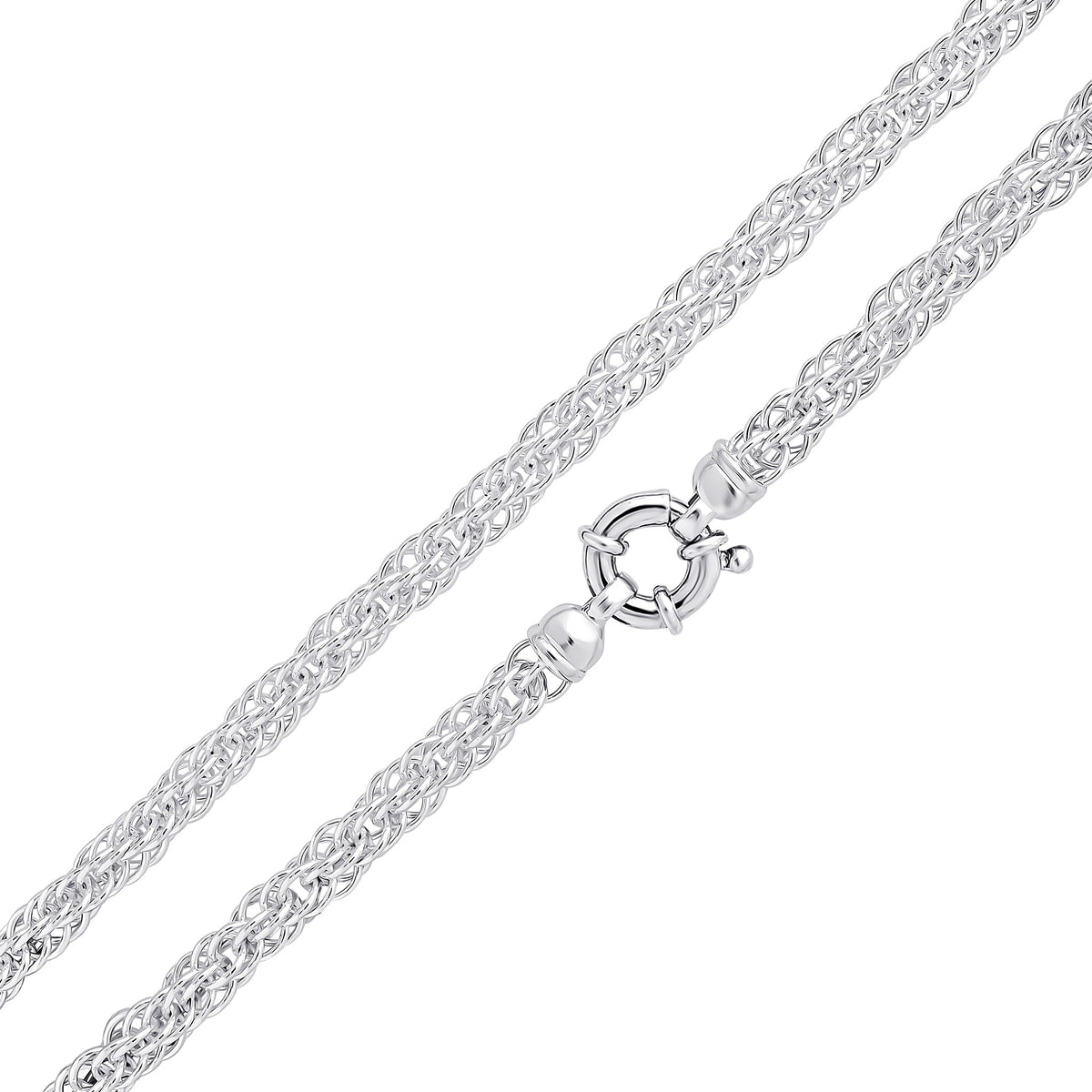 Silver 7.8mm Loose Rope 1