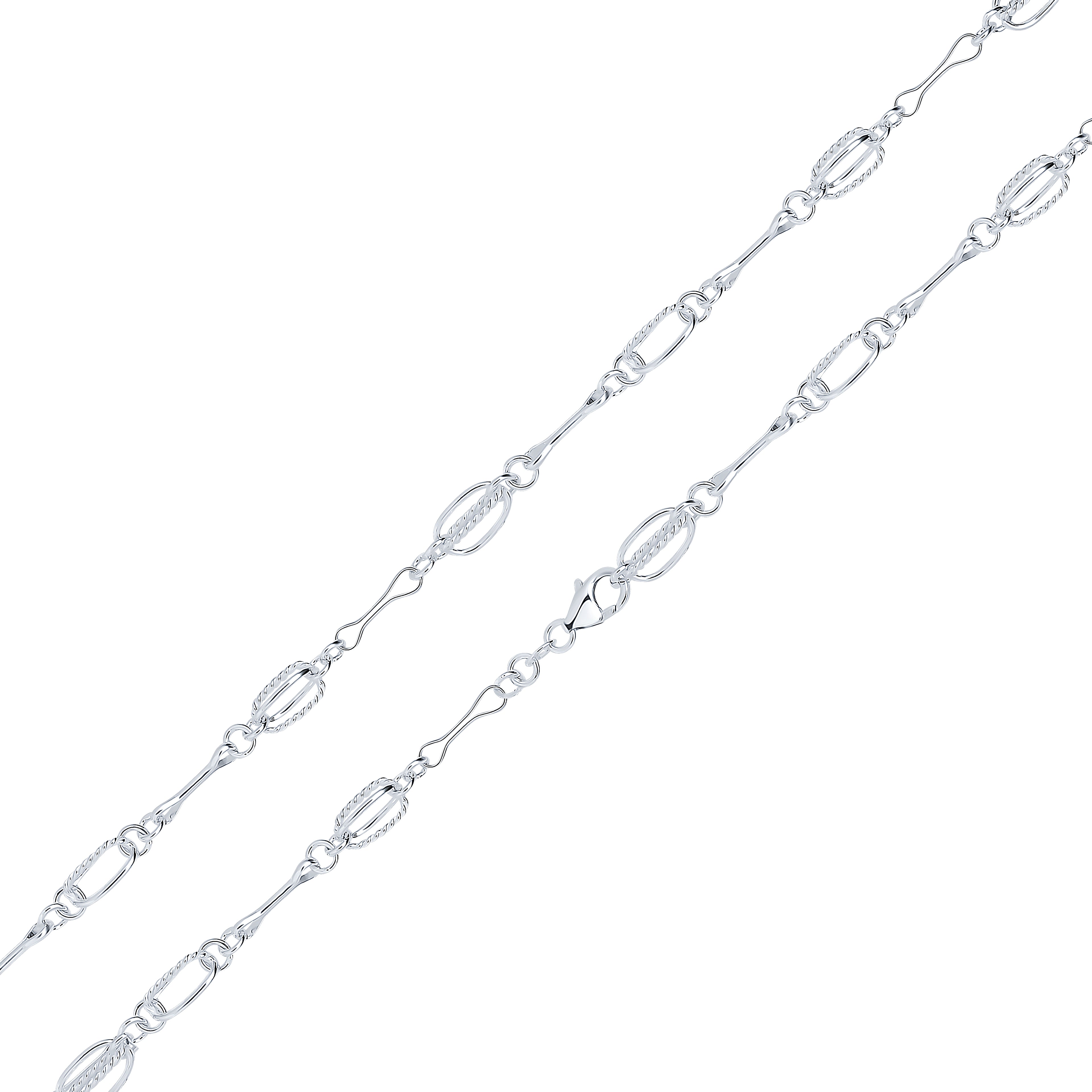 Silver 7.6mm Pinch Pin Cage 7.5"