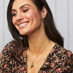 Laura Ashley Silver Marlbrook Leaf Necklace