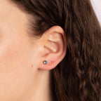 Elements Gold Birthstone Stud Earrings