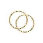 Elements Gold Hoop Earrings