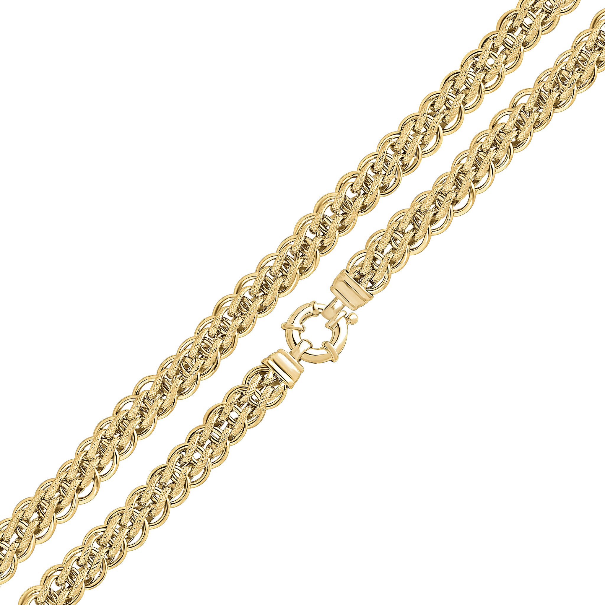 9ct Yellow Gold Hm 8.5mm Flat Spig