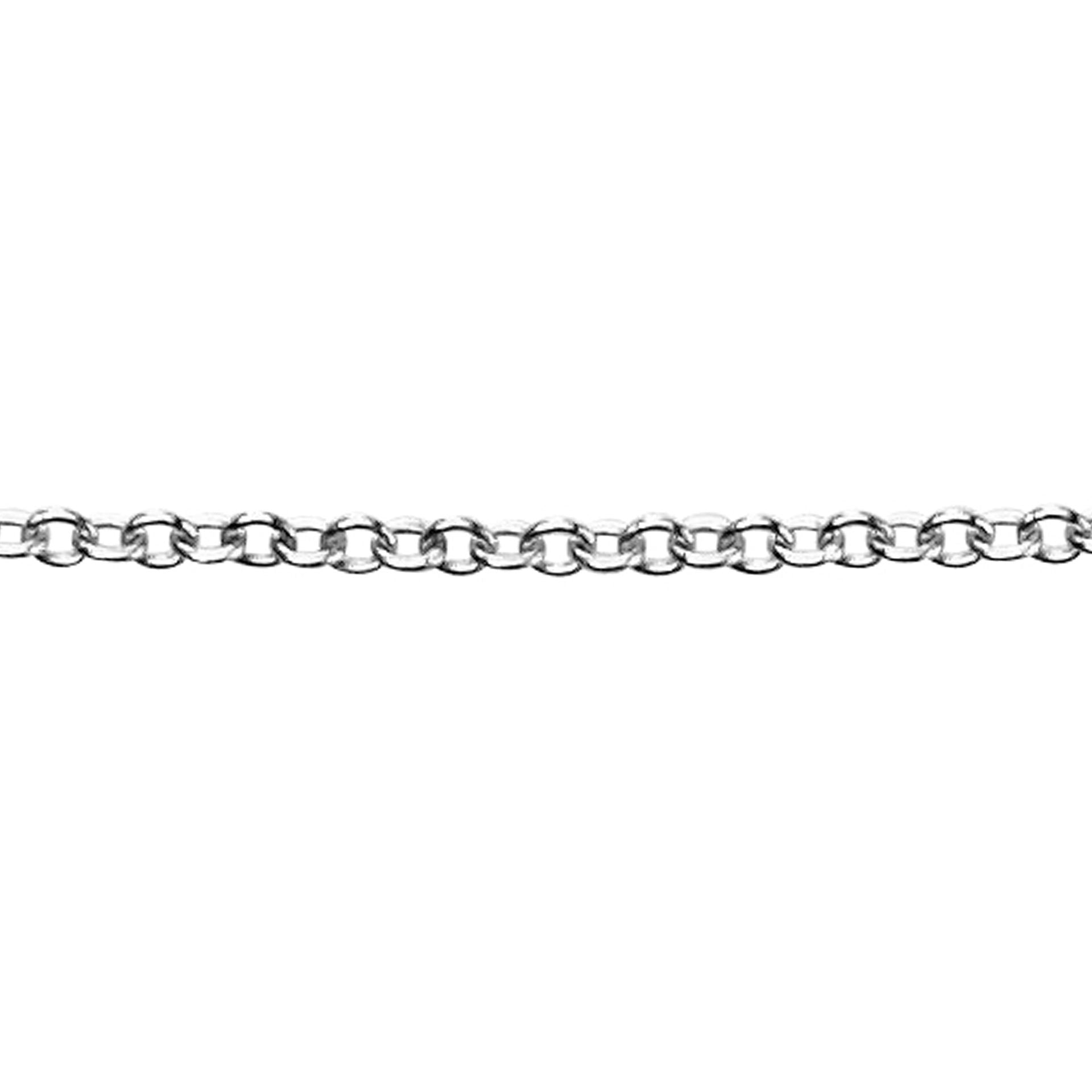 1.2mm Trace Chain 46cm-51cm in 9ct Gold