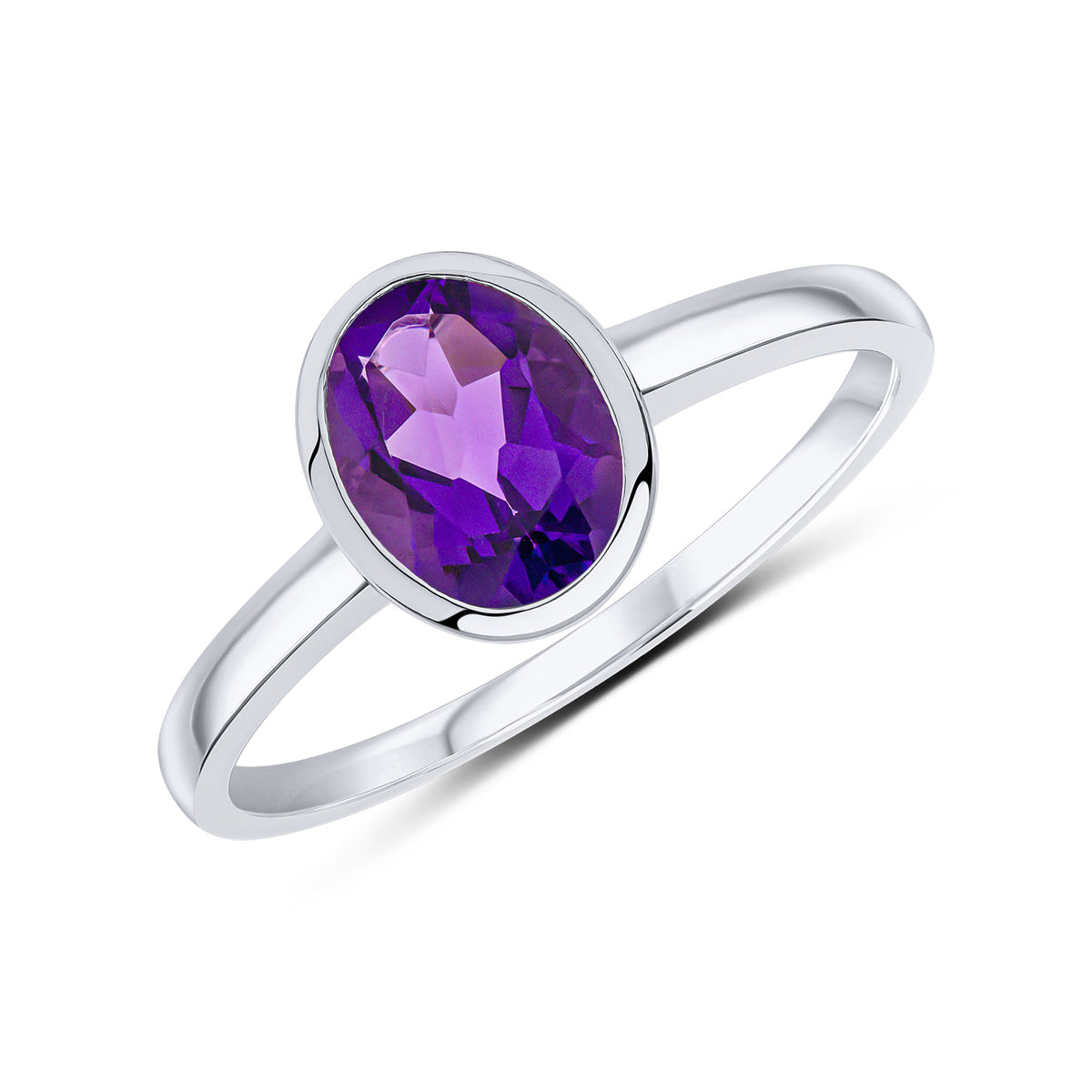 9wg.8x6 Oval Ame Single Stone R Oval