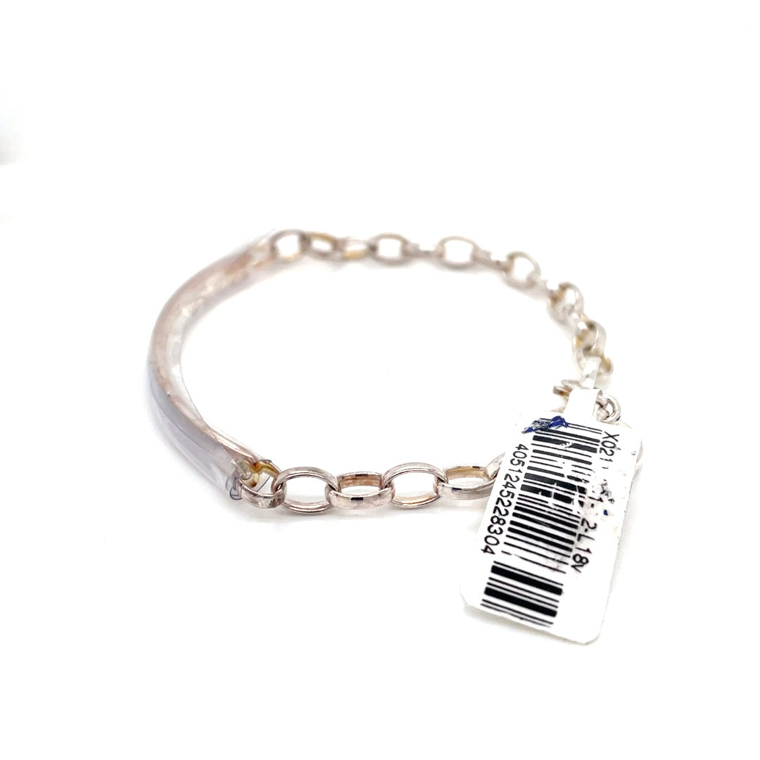 Thomas Sabo Love Bridge Charm Club Sterling Silver Classic Bracelet
