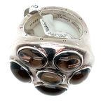 Thomas Sabo Sterling Silver Smoky Quartz Ring (edit photos)