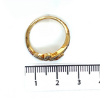 Thomas Sabo Gold Plated Cubic Zirconia Ring