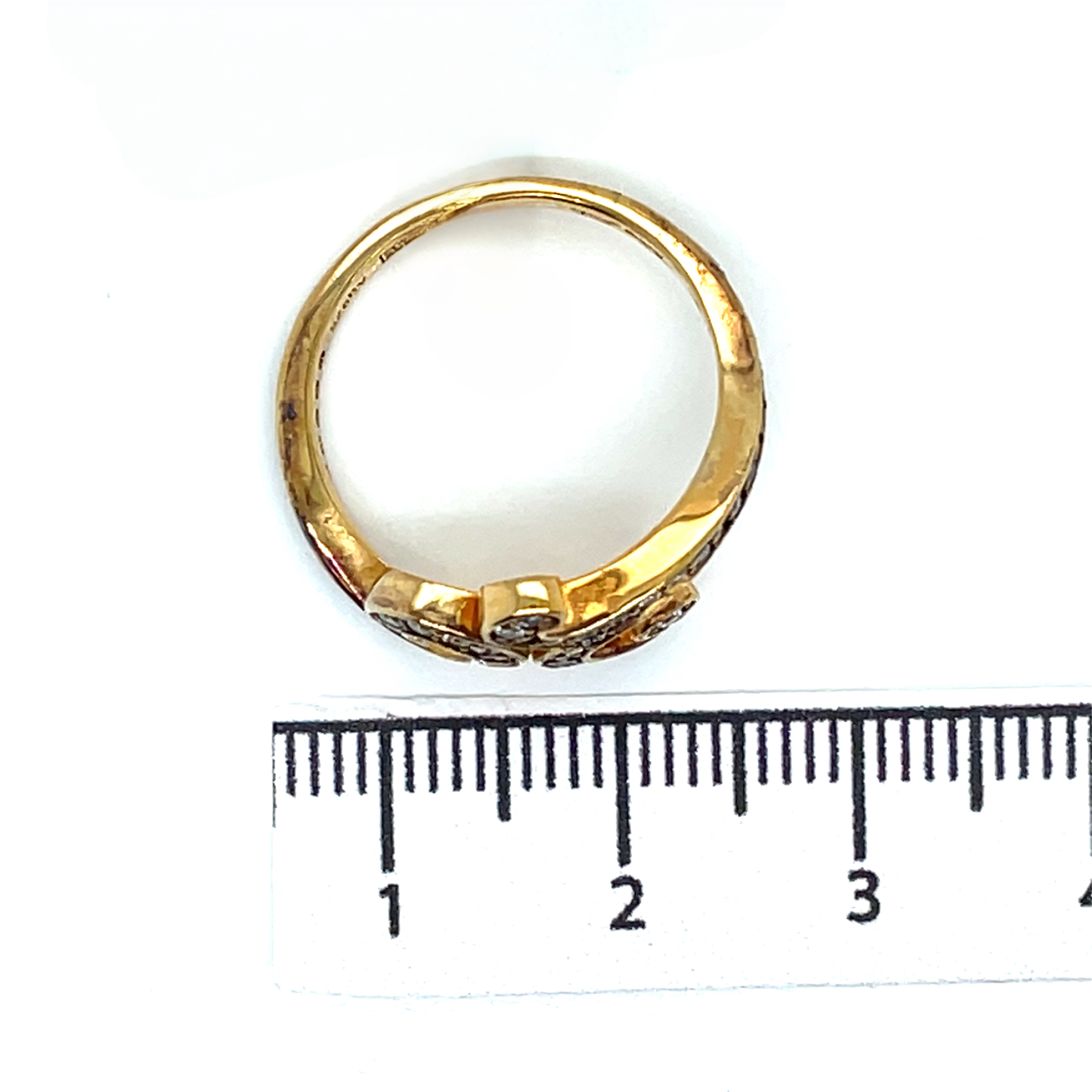Thomas Sabo Gold Plated Cubic Zirconia Ring