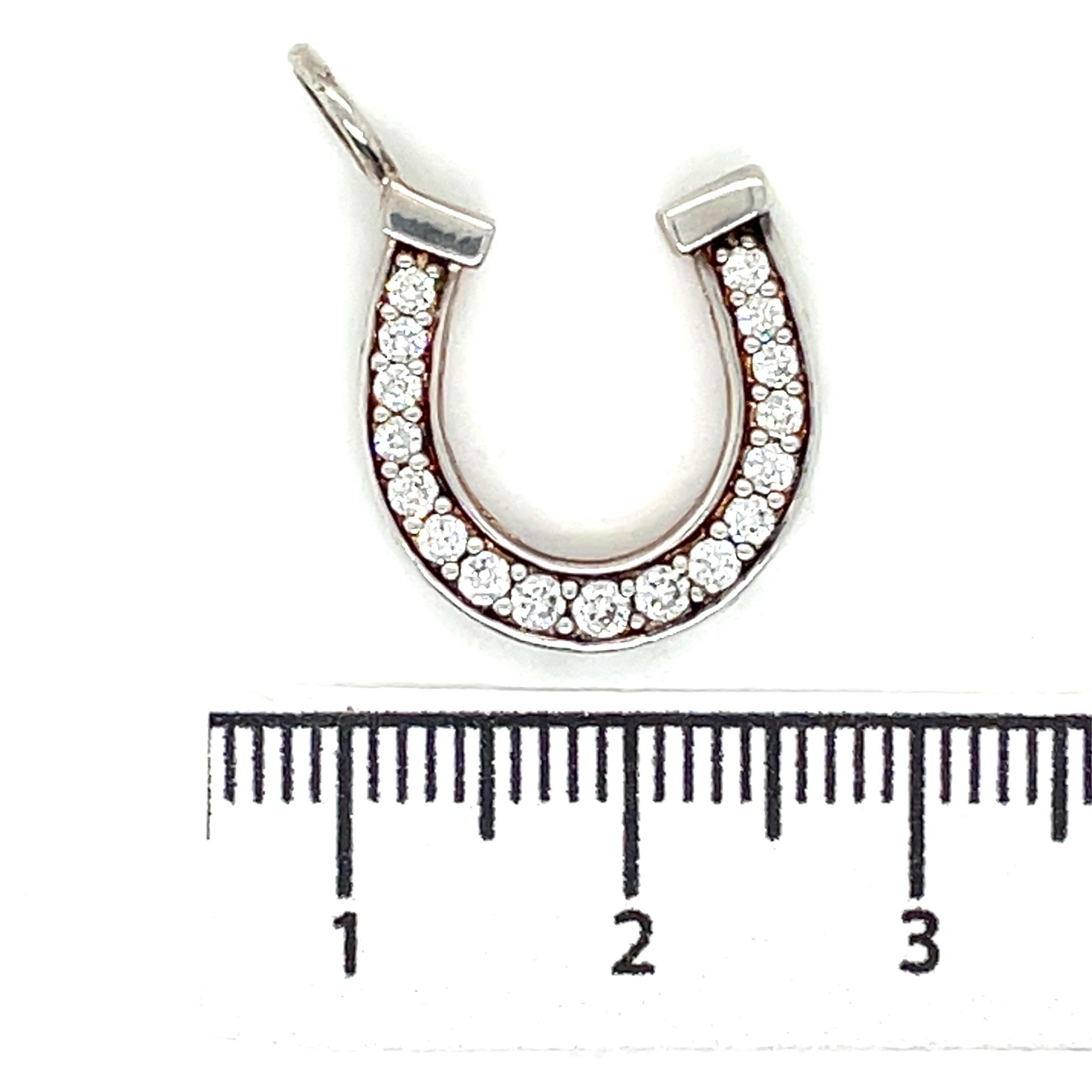 Thomas Sabo Silver Cubic Zirconia Horseshoe Pendant