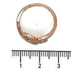 Thomas Sabo Rose Gold Plated and White Cubic Zirconia Ring