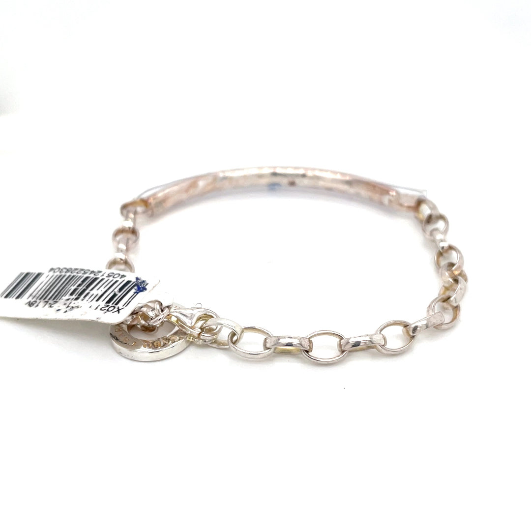 Thomas Sabo Love Bridge Charm Club Sterling Silver Classic Bracelet