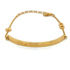 Thomas Sabo Infinity Heart Gold Plated Love Bridge Bracelet