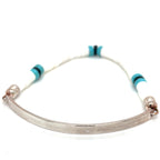 Thomas Sabo Love Bridge Silver Agate Obsidian Turquoise Ethno Bracelet