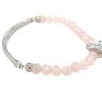 Thomas Sabo Love Bridge Pink Rose Quartz Beaded Bracelet