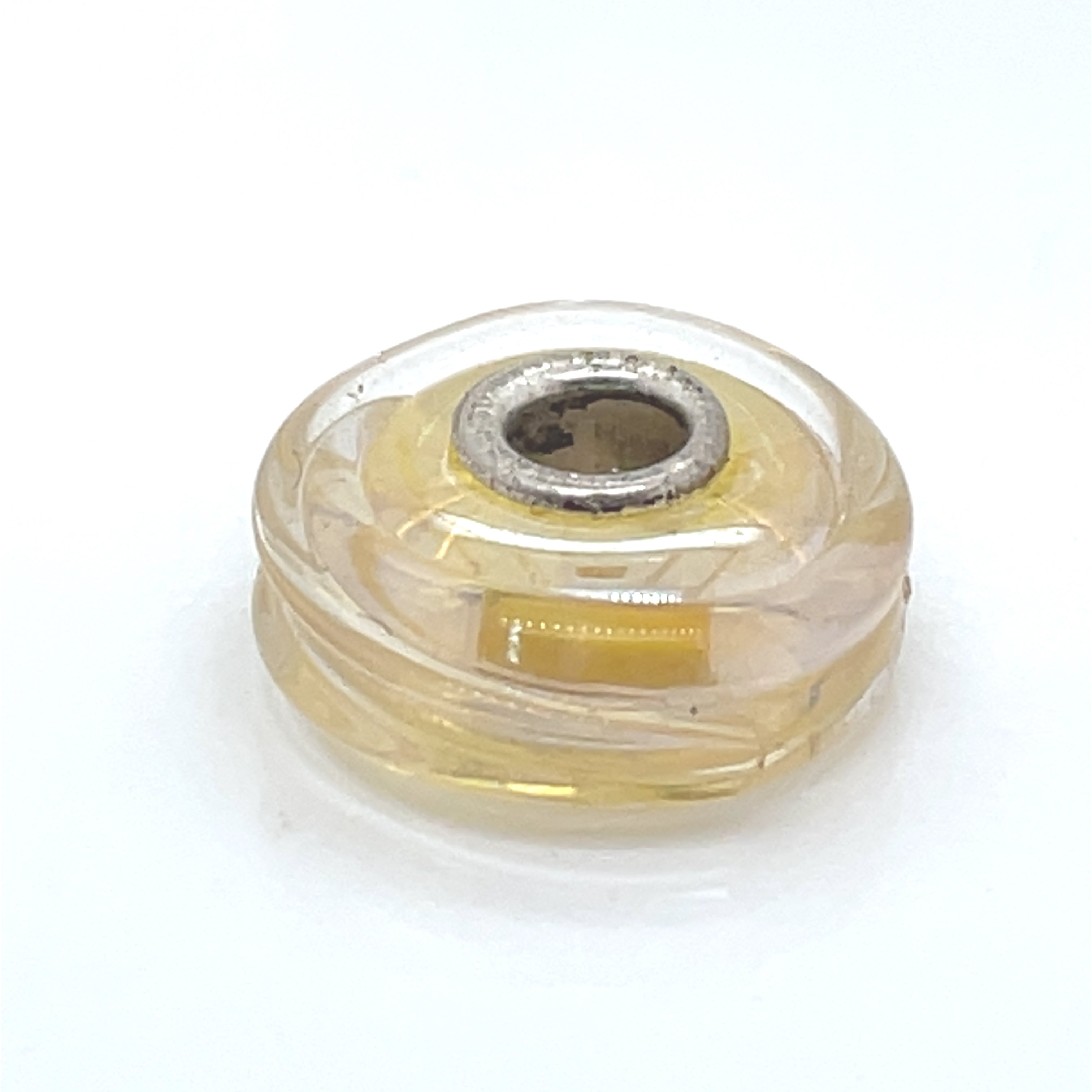 Trollbead Honey Dawn Glass Bead