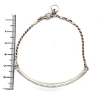 Thomas Sabo Silver White CZ Love Bridge Bracelet