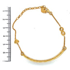 Thomas Sabo Infinity Heart Gold Plated Love Bridge Bracelet