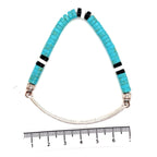 Thomas Sabo Silver Love Bridge Simulated Turquoise Bead Bracelet
