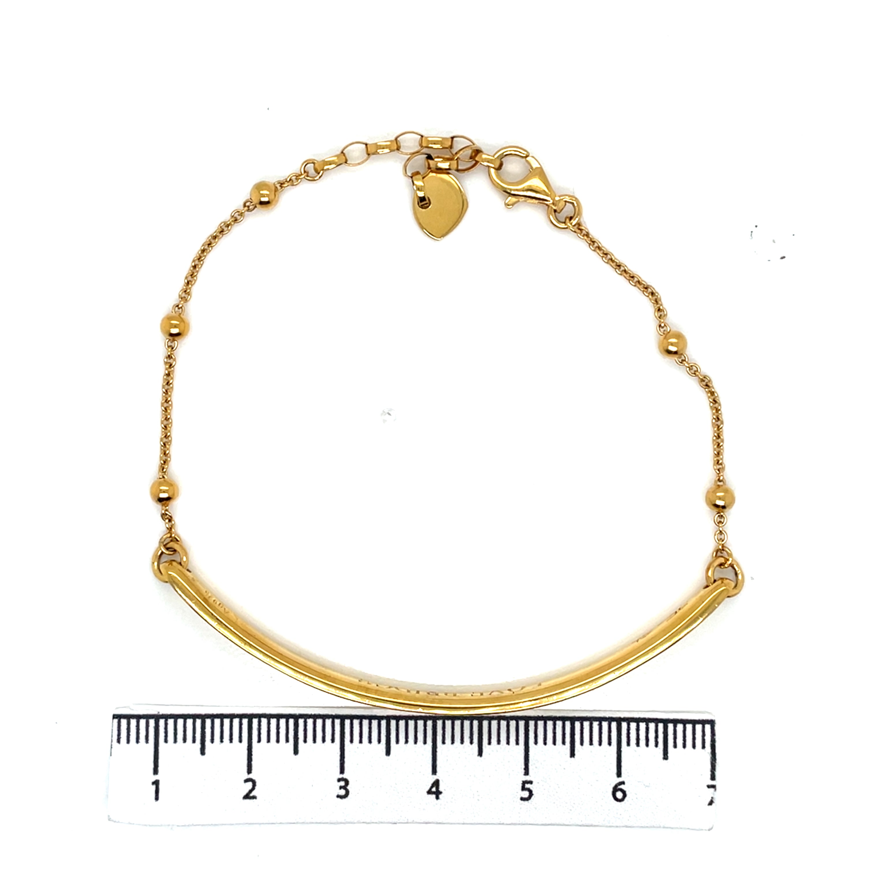 Thomas Sabo Love Bridge Yellow Gold Plated Dots Bracelet