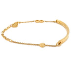 Thomas Sabo Infinity Heart Gold Plated Love Bridge Bracelet