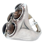 Thomas Sabo Sterling Silver Smoky Quartz Ring (edit photos)