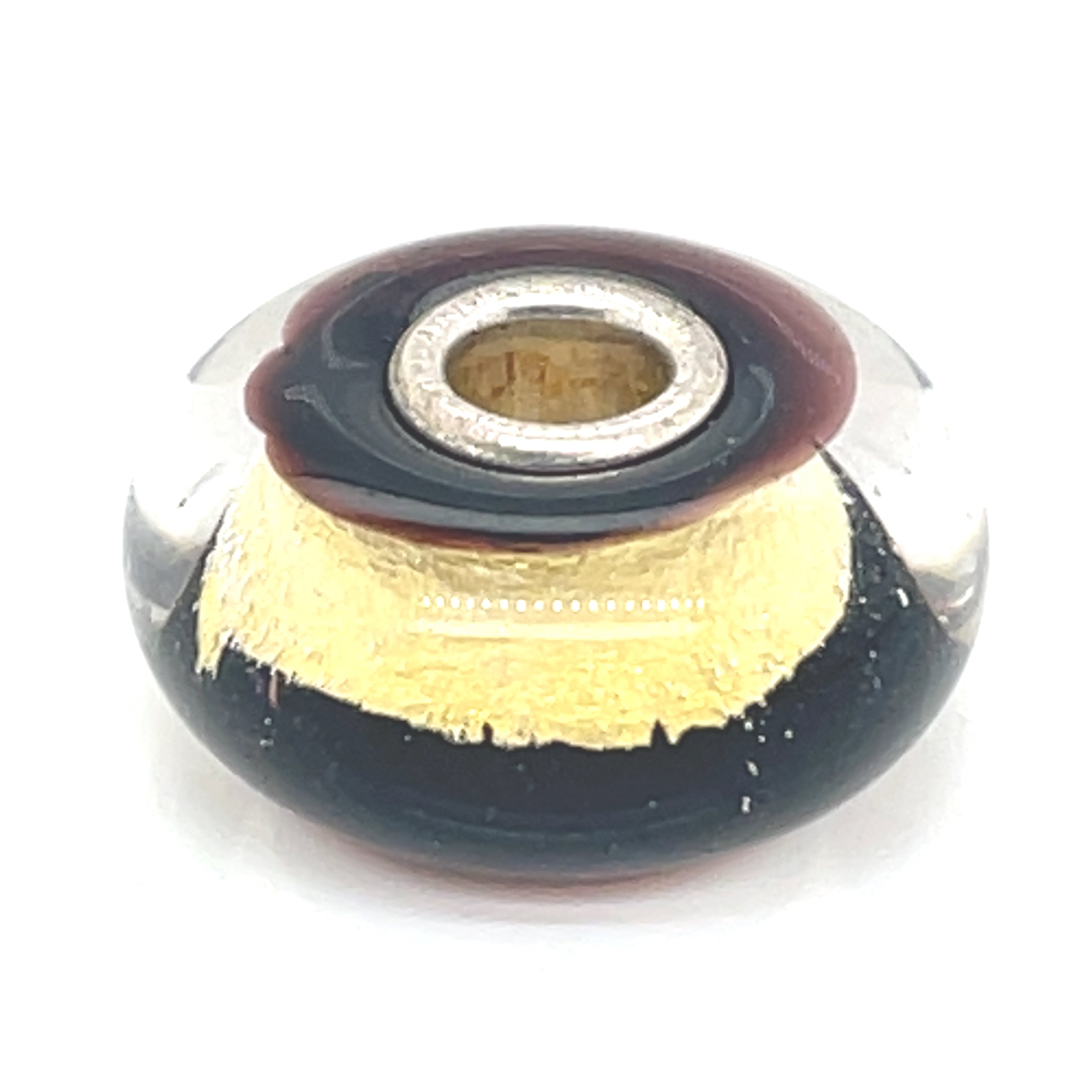 Trollbead Black Gold Bead