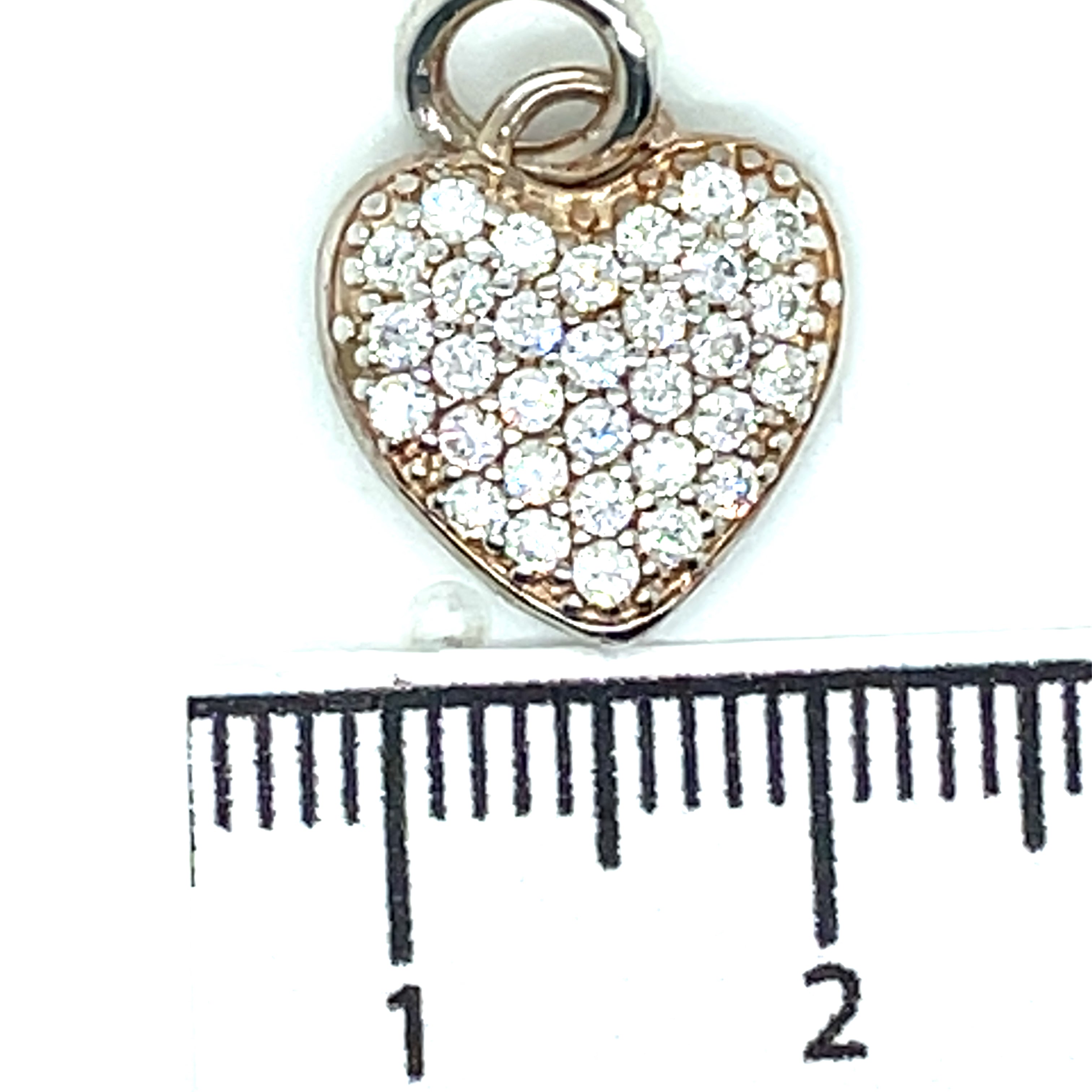 Thomas Sabo Cubic Zirconia Stone Set Heart Pendant