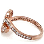 Thomas Sabo Rose Gold Plated and White Cubic Zirconia Ring