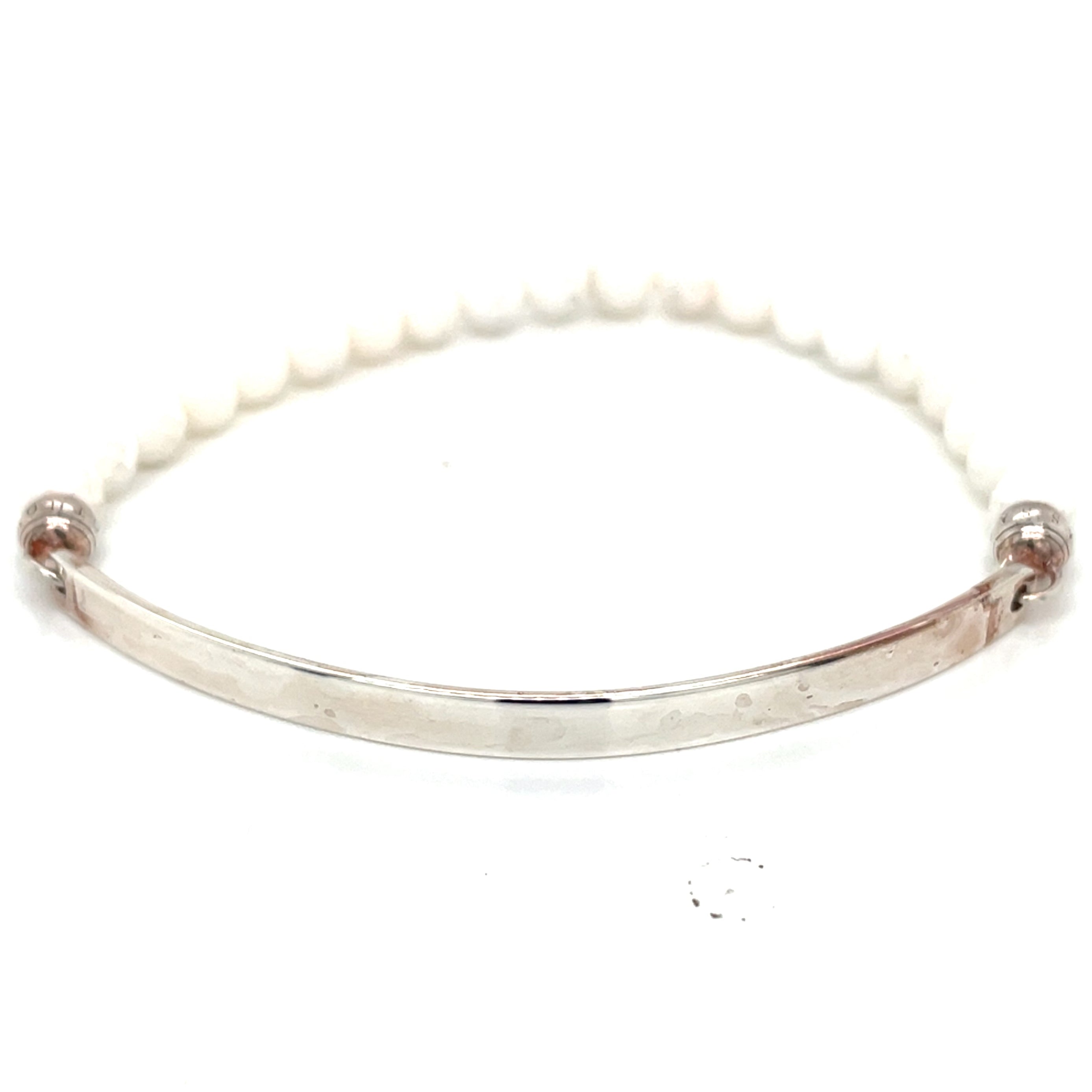 Thomas Sabo Bracelet Love Bridge White Agate Silver Bracelet