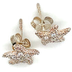 Thomas Sabo Silver Starfish Cubic Zirconia Stud Earrings