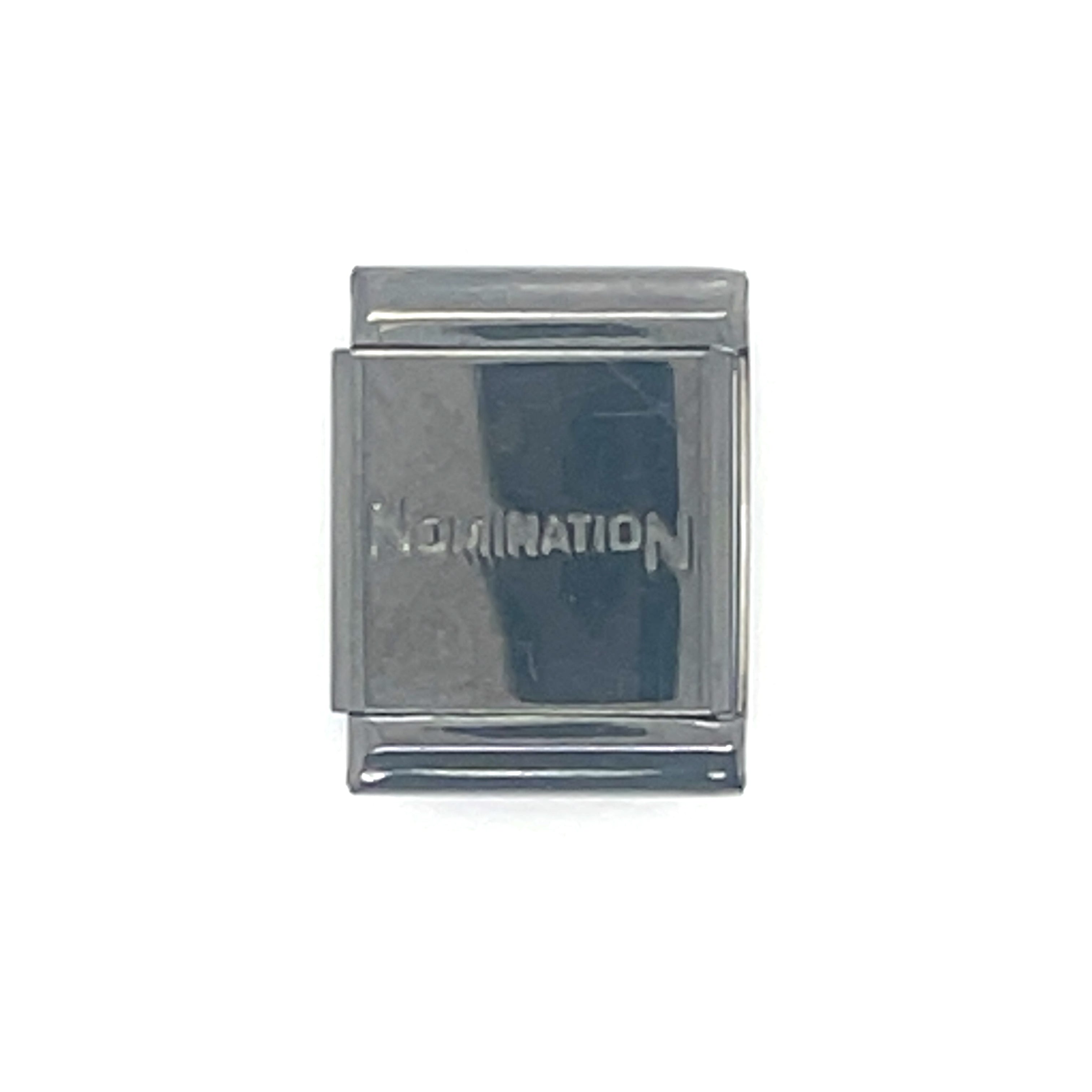 Nomination Plain Large Bracelet, Black