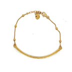 Thomas Sabo Love Bridge Yellow Gold Plated Dots Bracelet