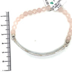Thomas Sabo Love Bridge Pink Rose Quartz Beaded Bracelet