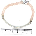 Thomas Sabo Love Bridge Pink Rose Quartz Beaded Bracelet