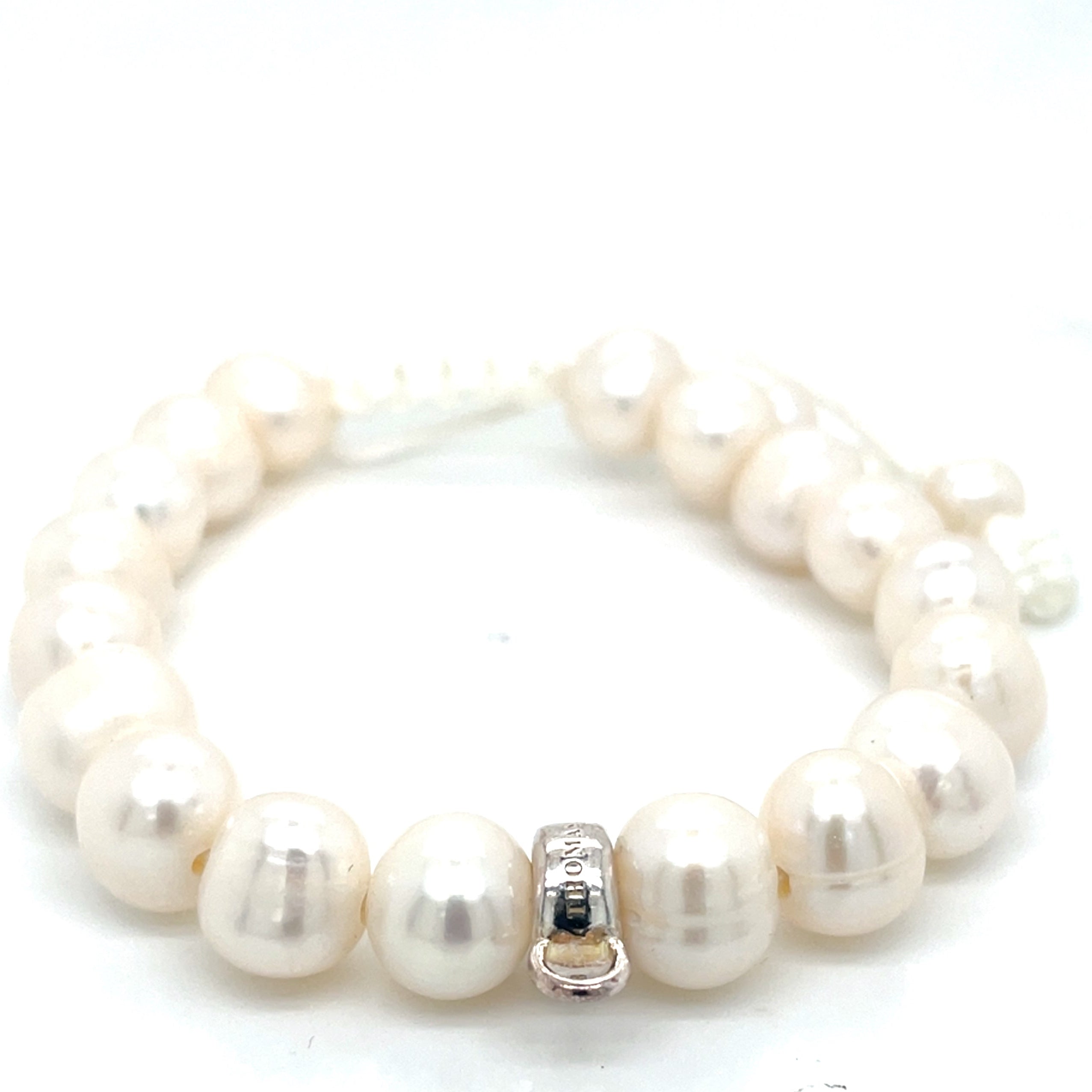Thomas Sabo Freshwater Pearl Adjustable Charm Bracelet