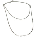 My iMenso Sterling Silver Jasseron Chain (92cm/36 inches)