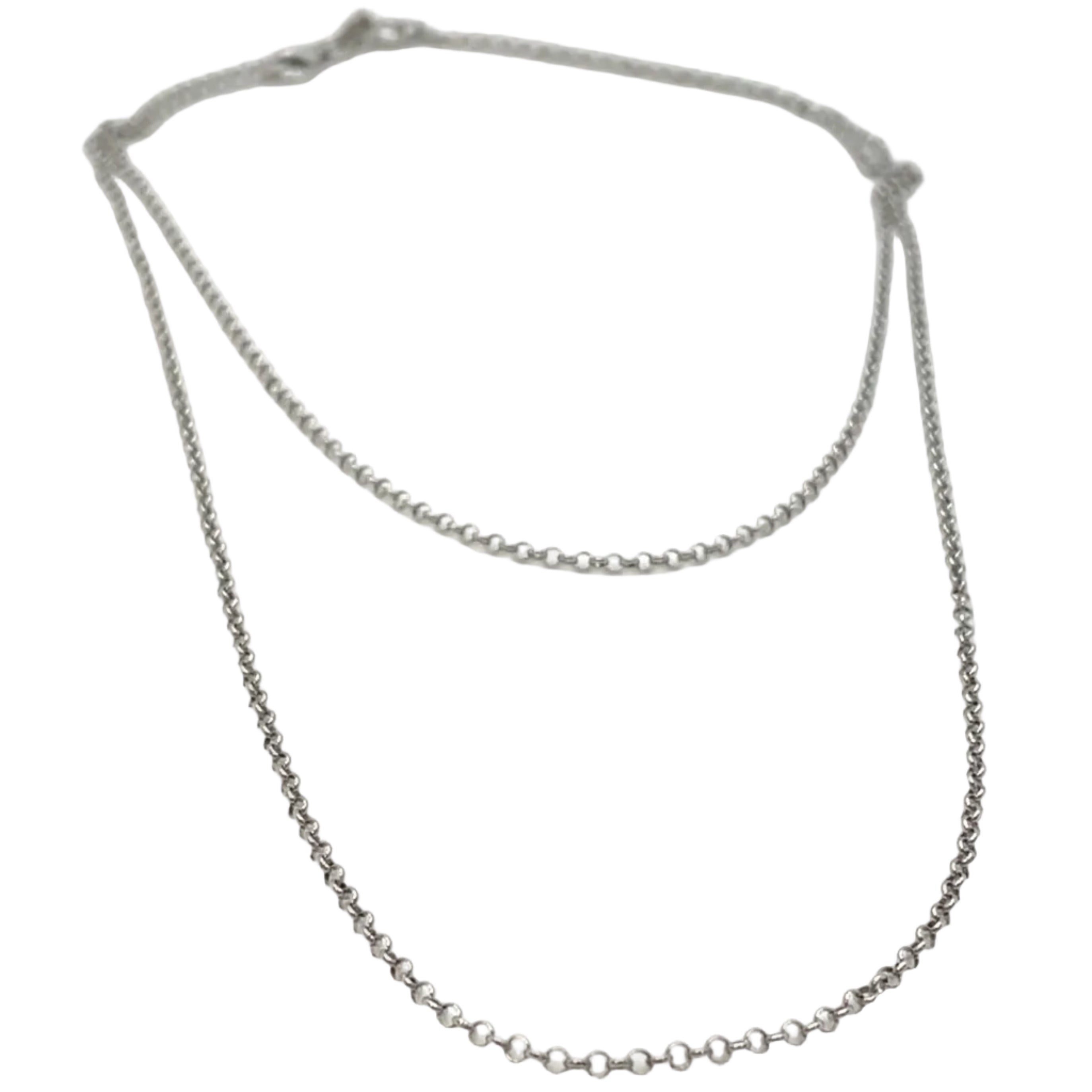 My iMenso Sterling Silver Jasseron Chain (92cm/36 inches)