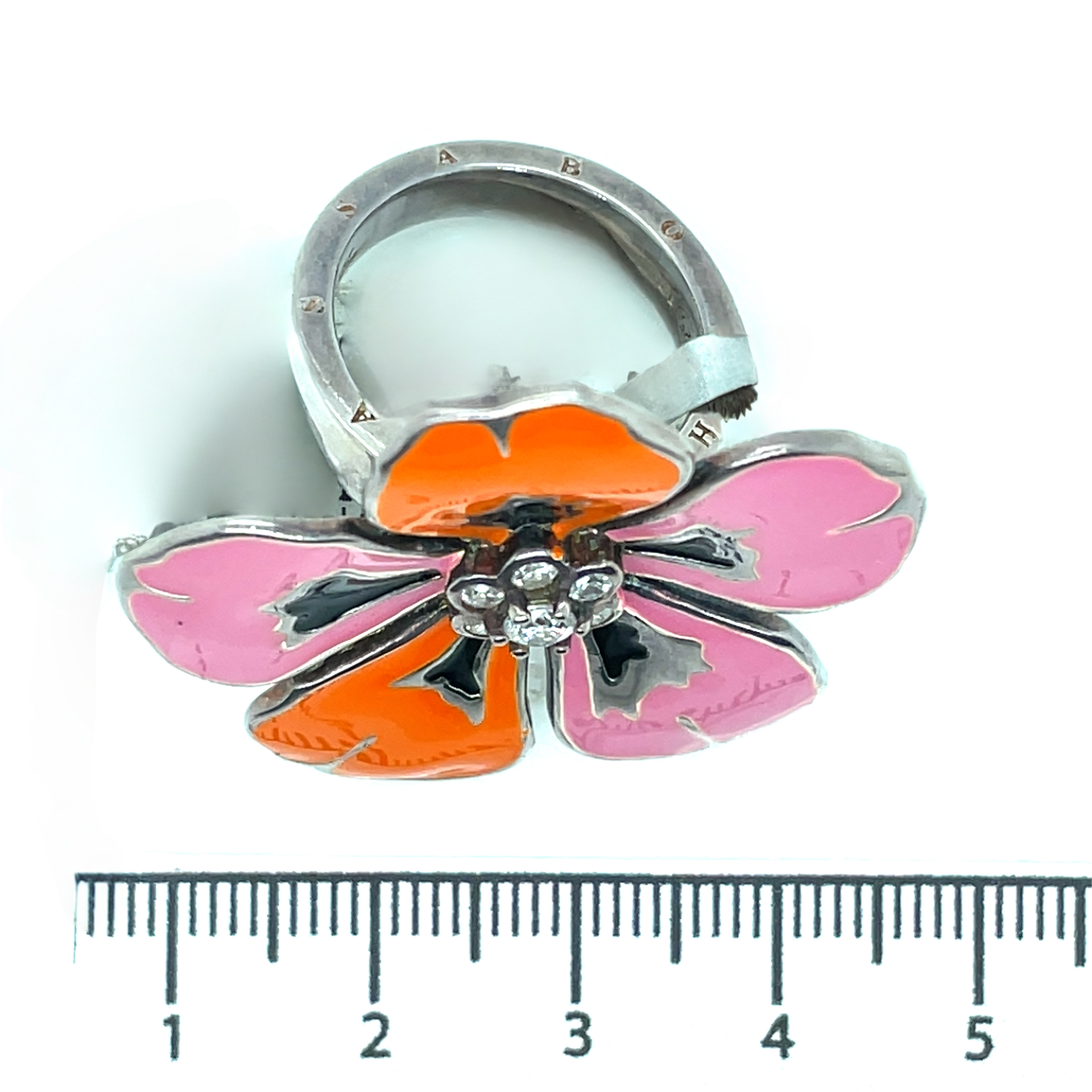 Thomas Sabo Sterling Silver Cubic Zirconia Large Flower Ring