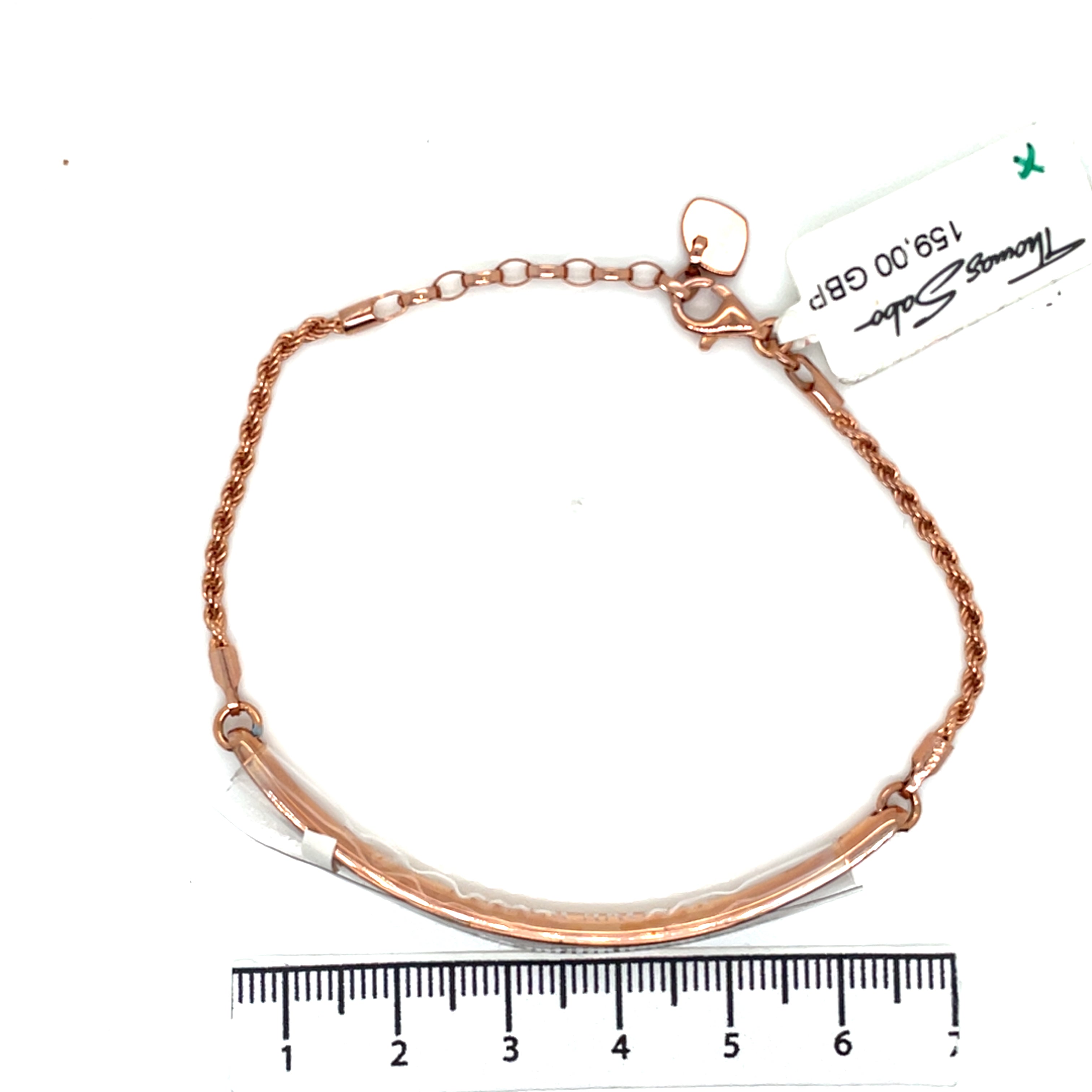 Thomas Sabo Rose Gold Plated Love Bridge Bracelet