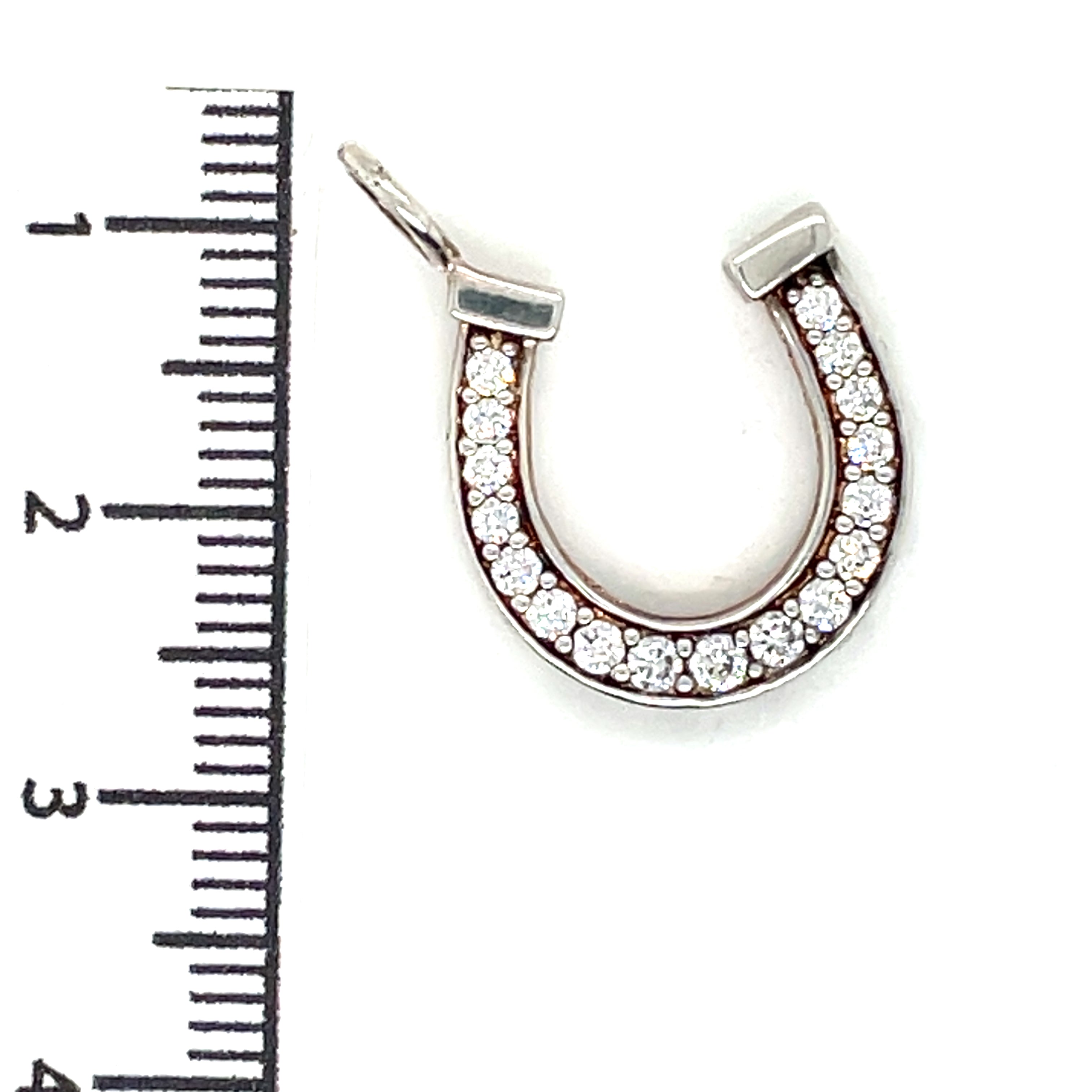 Thomas Sabo Silver Cubic Zirconia Horseshoe Pendant