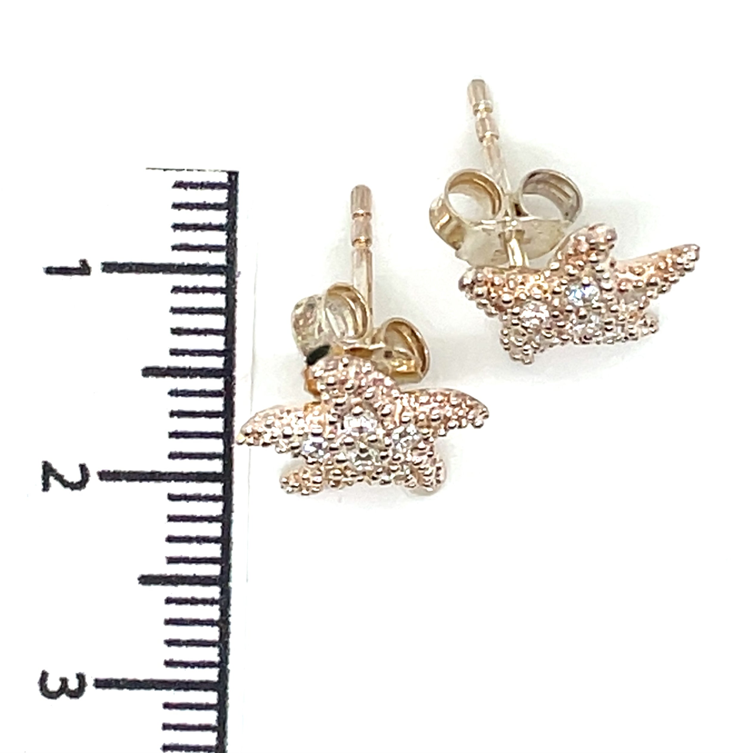 Thomas Sabo Silver Starfish Cubic Zirconia Stud Earrings
