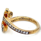 Thomas Sabo Gold Plated Cubic Zirconia Ring