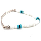 Thomas Sabo Love Bridge Silver Agate Obsidian Turquoise Ethno Bracelet